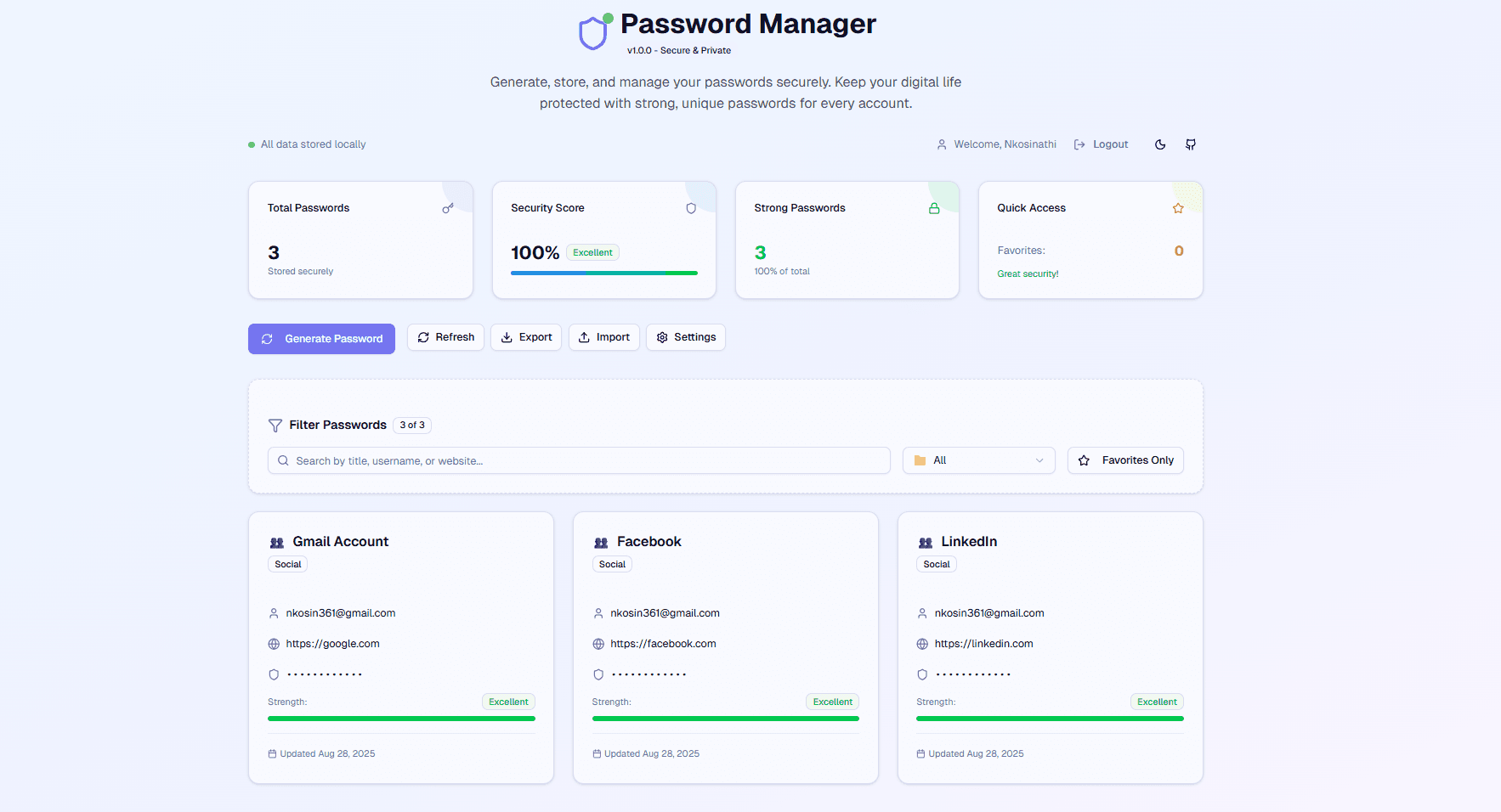 Password Manager